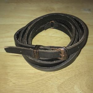 Free People Skinny Wrap Belt